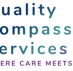 QC Logo with wording "Quality Compassionate Servies"